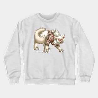 WereCat: Cream Point Crewneck Sweatshirt